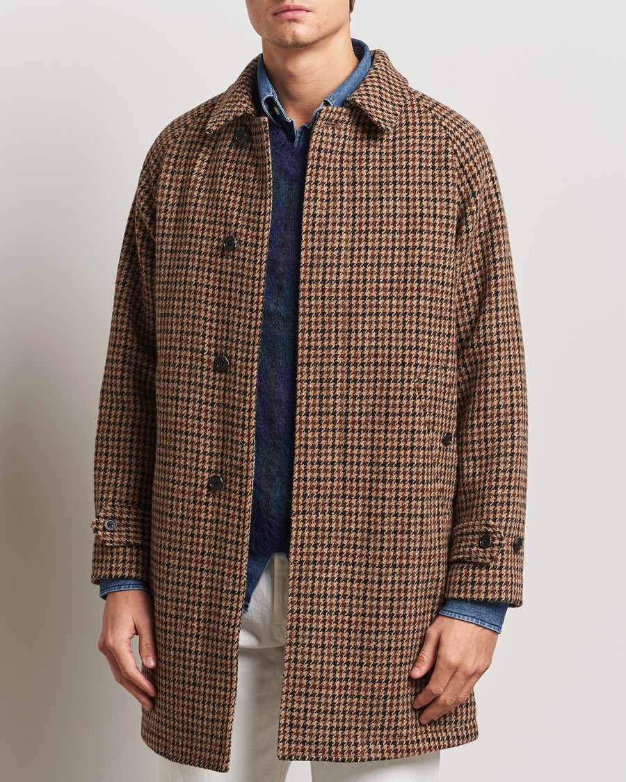 Herre | Jakker | BEAMS PLUS | Balmacaan Tweed Coat Gun Club Check