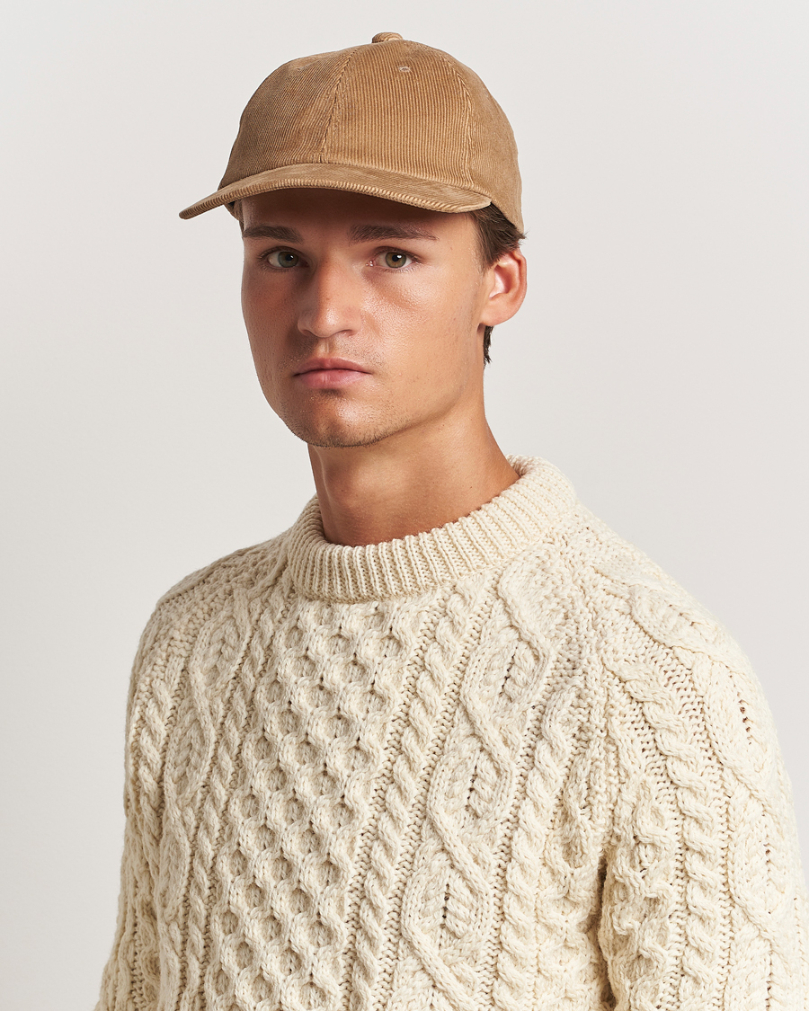 Herre | BEAMS PLUS Corduroy Cap Beige | BEAMS PLUS | Corduroy Cap Beige
