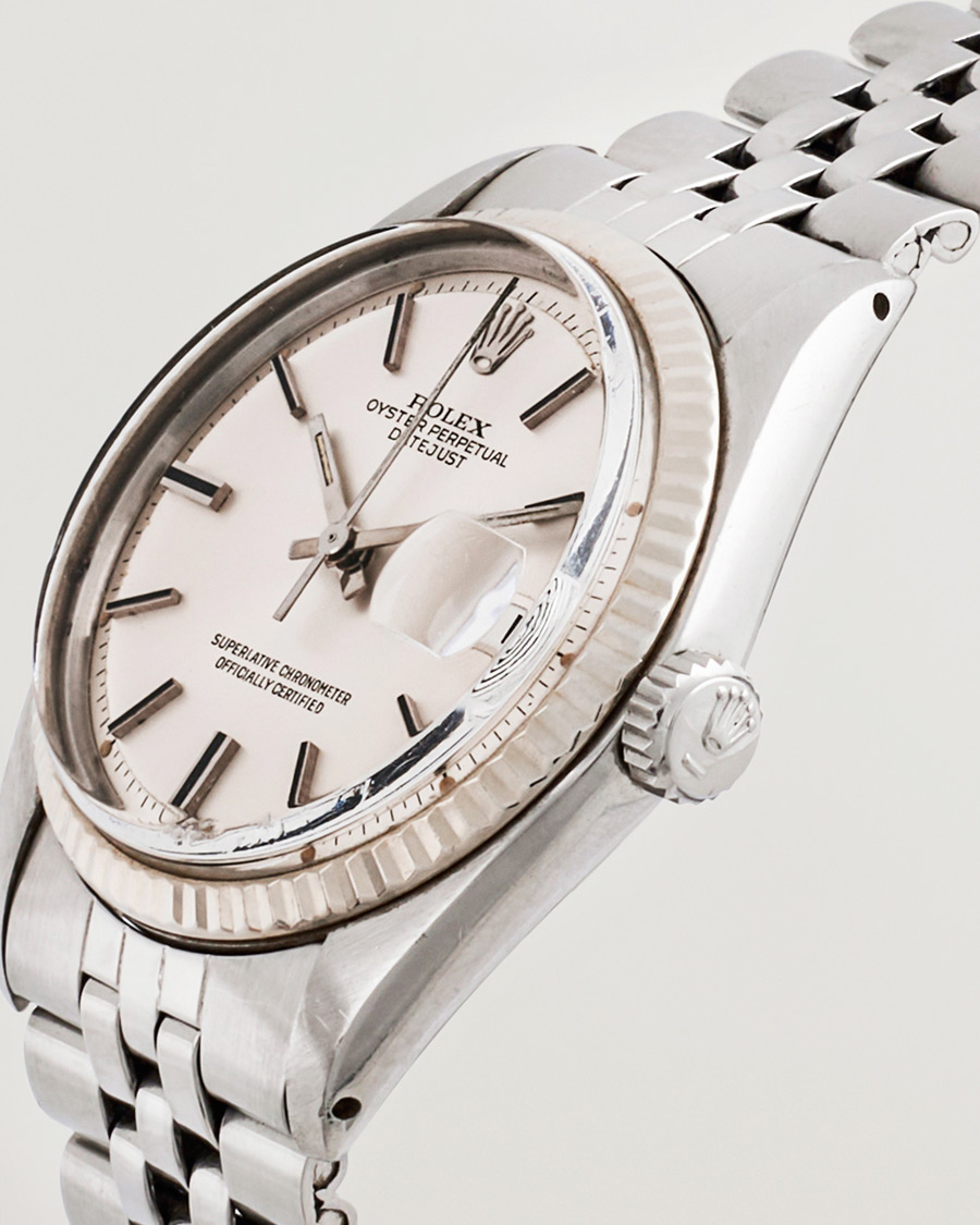 Herre | Rolex Pre-Owned Datejust 1601 Silver | Rolex Pre-Owned | Datejust 1601 Silver