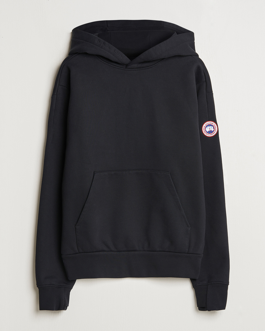 Herre | Gensere | Canada Goose | Black Label Tobermory Heavyweight Hoody Black