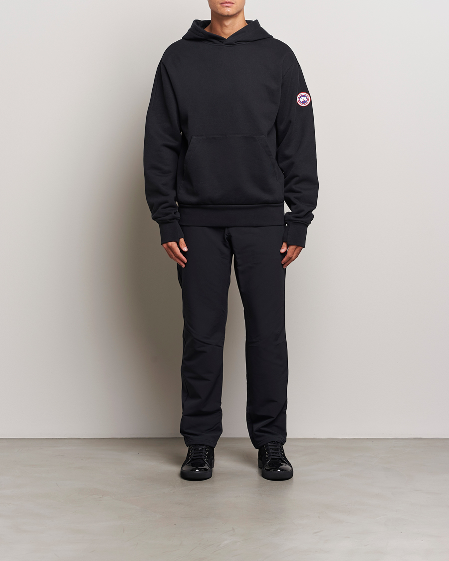 Herre | Gensere | Canada Goose | Black Label Tobermory Heavyweight Hoody Black