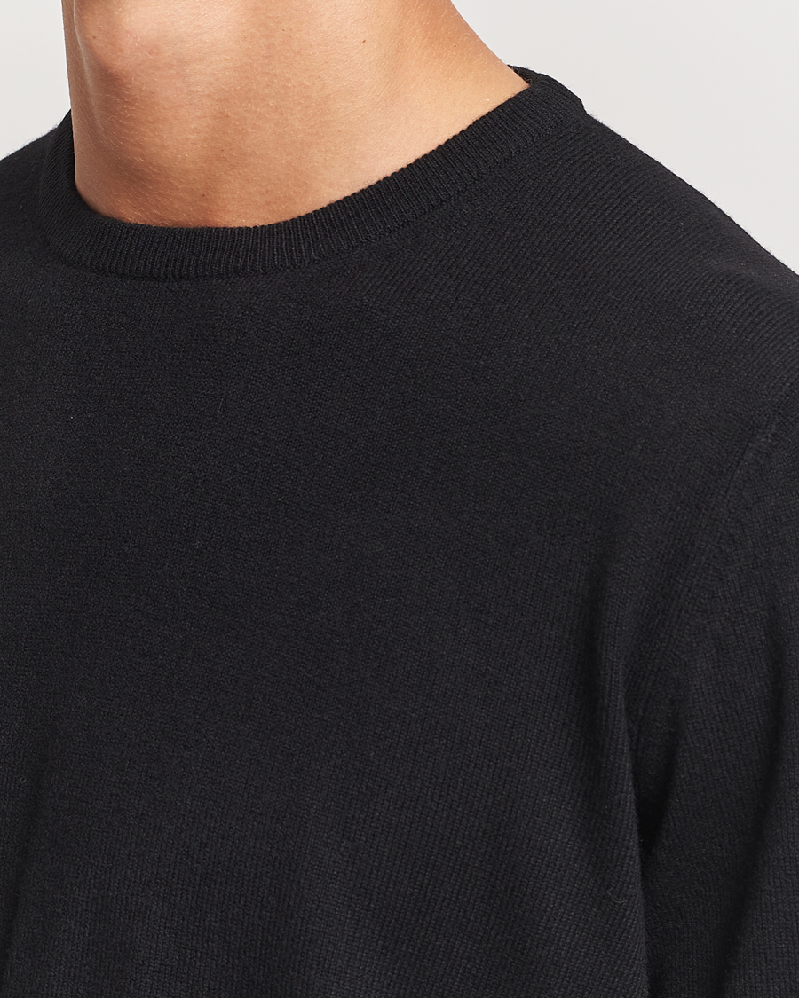Herre | Gensere | Gran Sasso | Wool/Cashmere Crew Neck Black