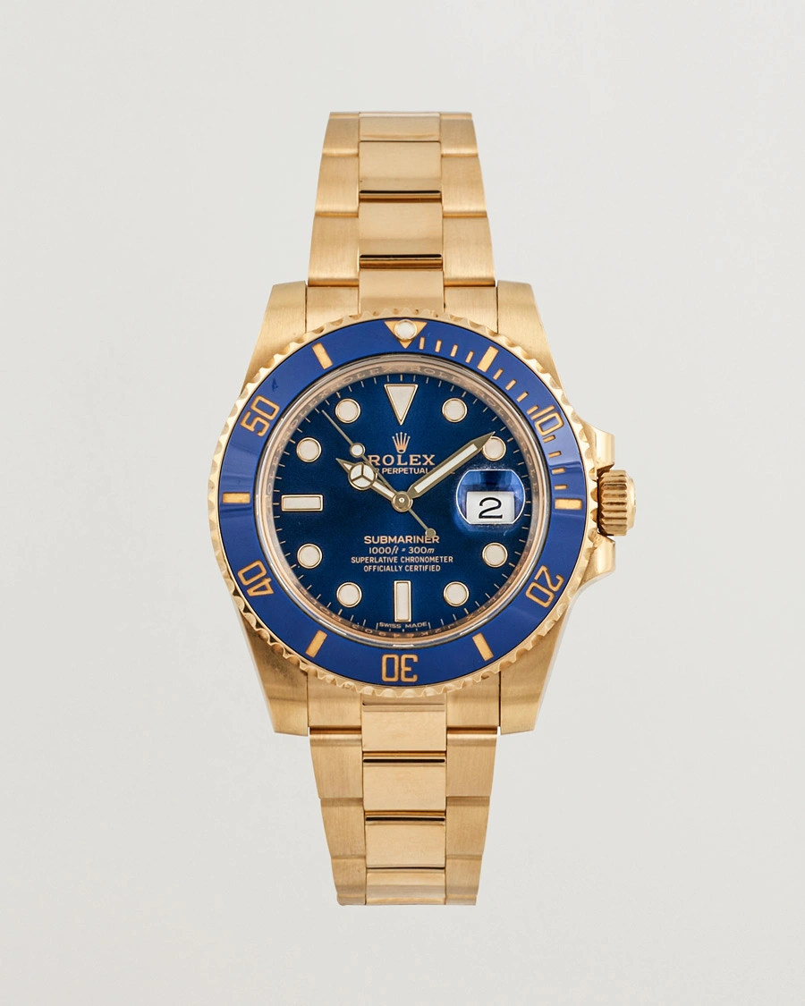Herre | Rolex Pre-Owned Submariner Date 18K 116618LB Gold | Rolex Pre-Owned | Submariner Date 18K 116618LB Gold