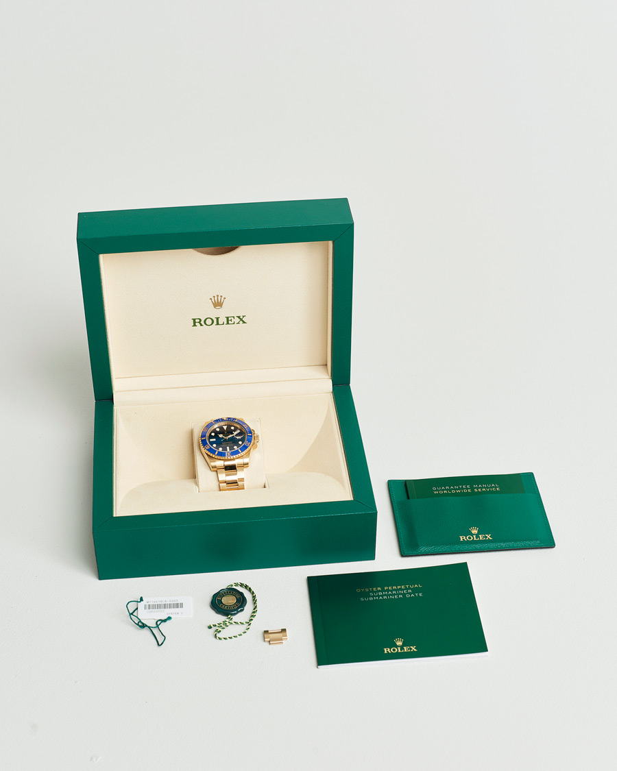 Herre | Pre-Owned & Vintage Watches | Rolex Pre-Owned | Submariner Date 18K 116618LB Gold