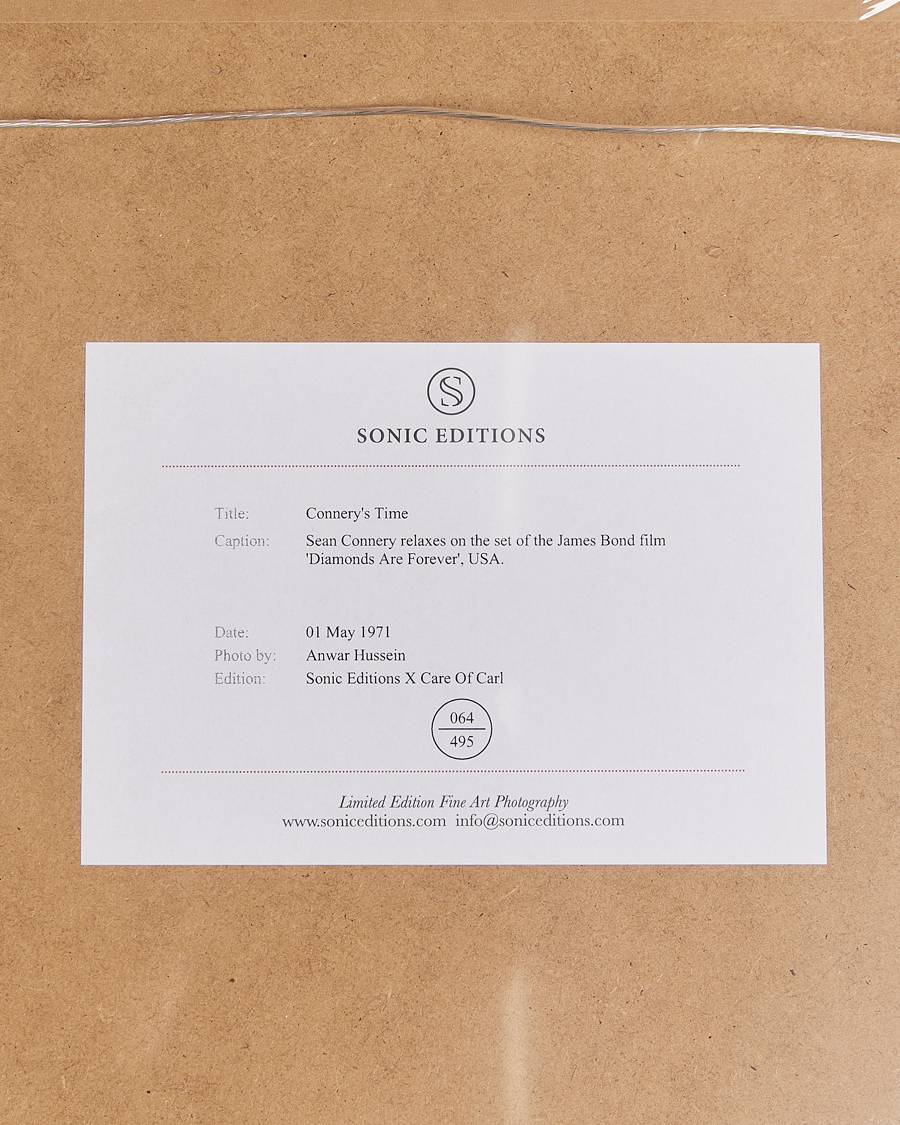 Herre | Bilder | Sonic Editions | Framed Connery’s Time