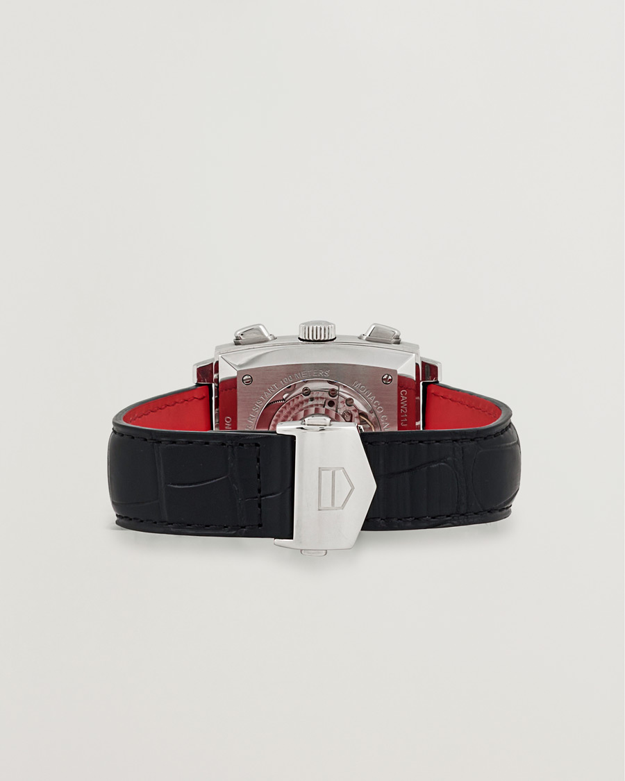 Herre | Tag Heuer Pre-Owned Monaco Final Edition Silver | Tag Heuer Pre-Owned | Monaco Final Edition Silver