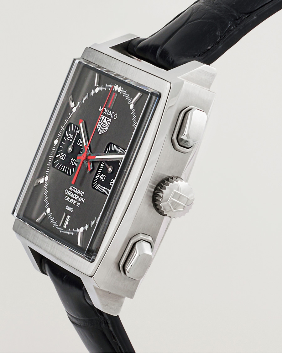 Herre | Tag Heuer Pre-Owned Monaco Final Edition Silver | Tag Heuer Pre-Owned | Monaco Final Edition Silver