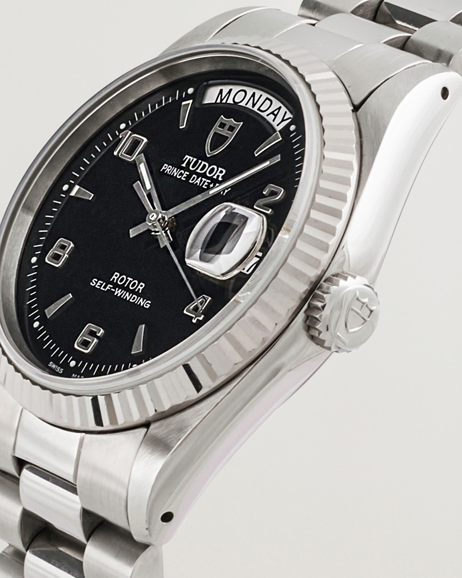 Herre | Tudor Pre-Owned Date Day 76214 Silver | Tudor Pre-Owned | Date Day 76214 Silver