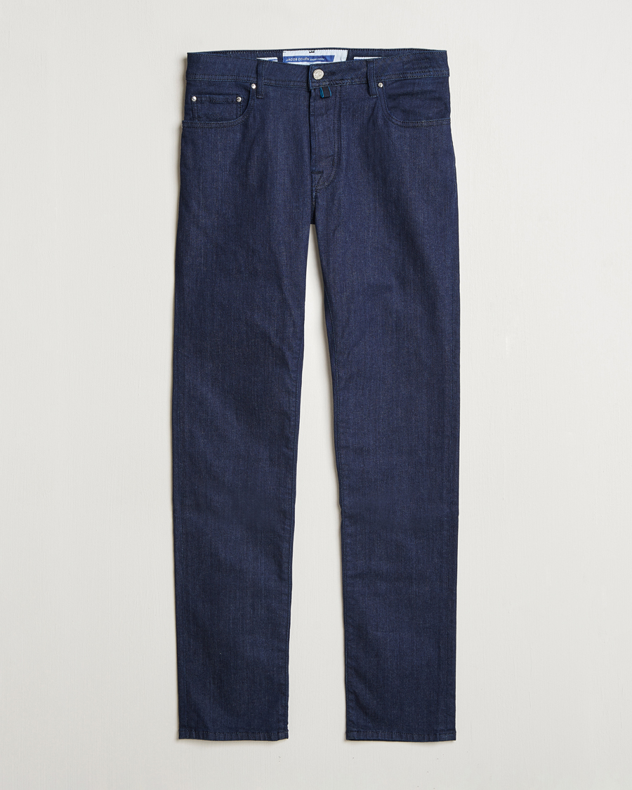 Herre | Jeans | Jacob Cohën | Bard 688 Slim Fit Stretch Jeans Dark Tonal Wash