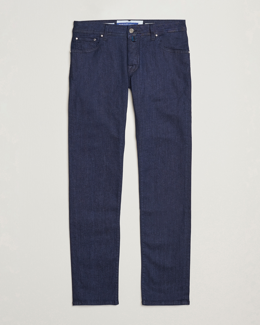 Herre | Jeans | Jacob Cohën | Nick 622 Slim Fit Stretch Jeans Dark Tonal Wash