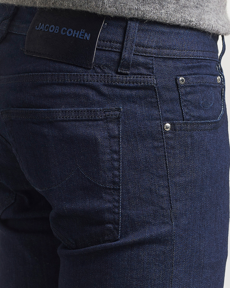 Herre | Jeans | Jacob Cohën | Nick 622 Slim Fit Stretch Jeans Dark Tonal Wash
