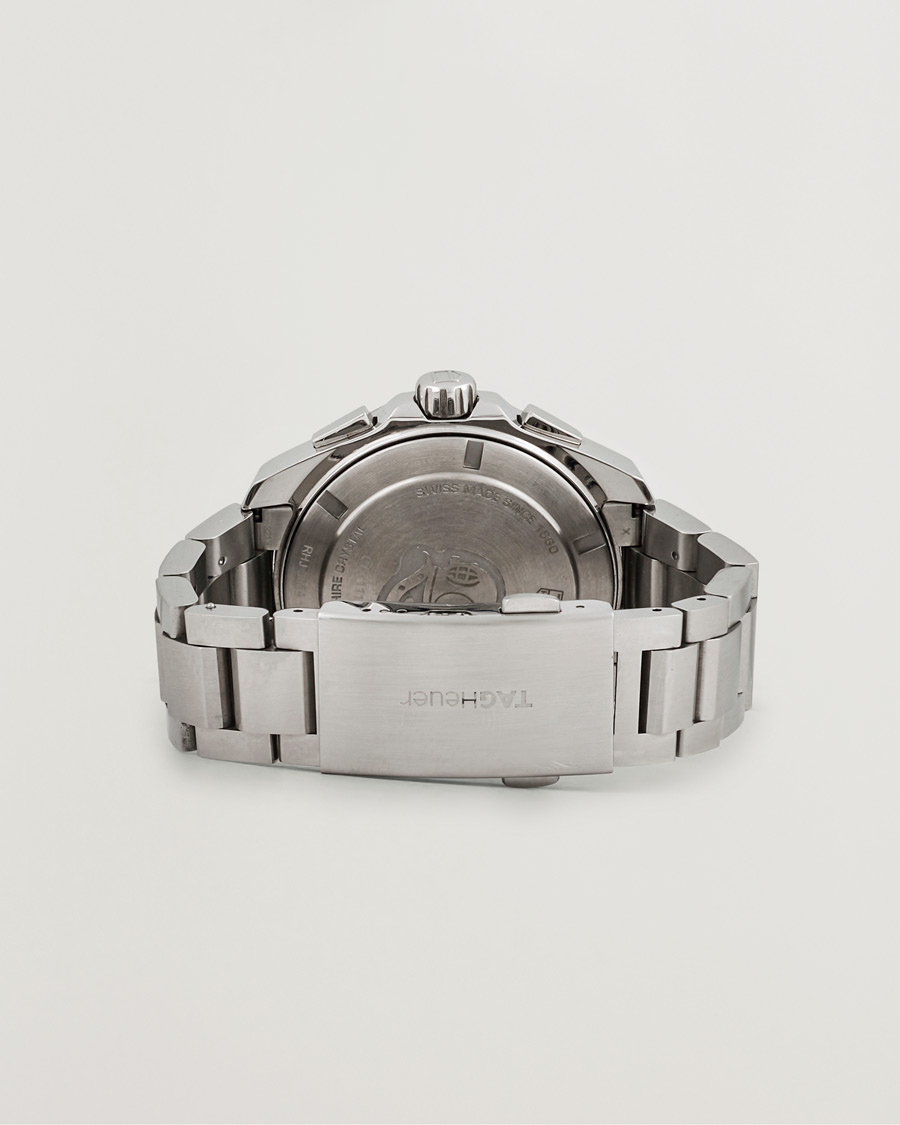 Herre | Tag Heuer Pre-Owned Aquaracer Chrono Silver | Tag Heuer Pre-Owned | Aquaracer Chrono Silver