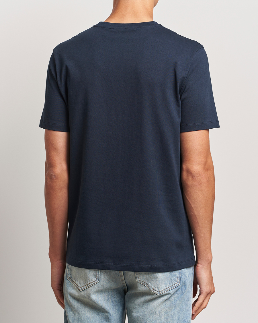 Herre | T-Shirts | A Day's March | Midweight T-Shirt Navy