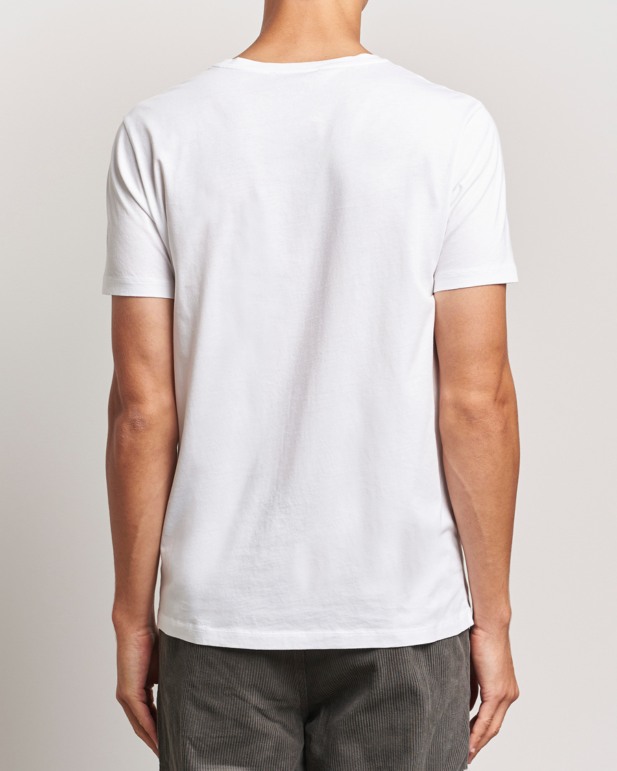 Herre | T-Shirts | A Day's March | Lightweight T-Shirt White