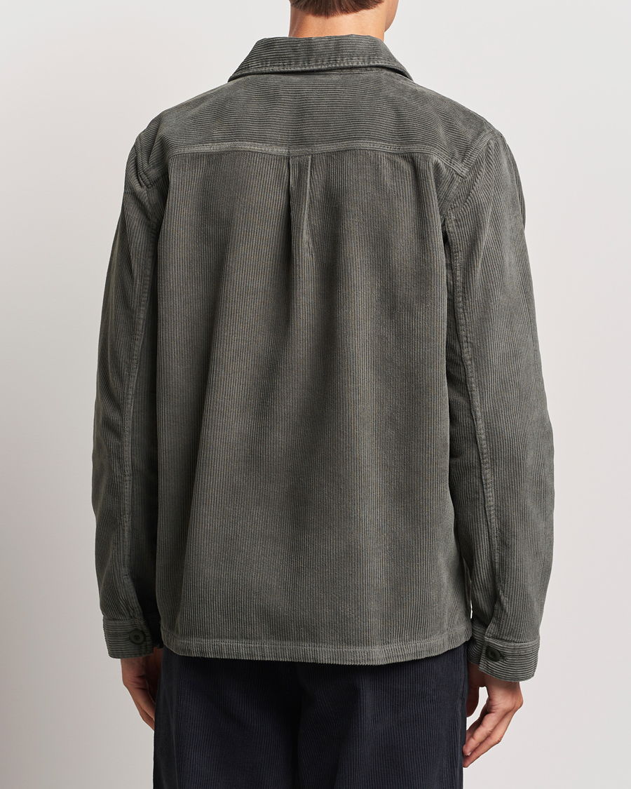 Herre | Skjorter | A Day's March | Telford Corduroy Overshirt Olive