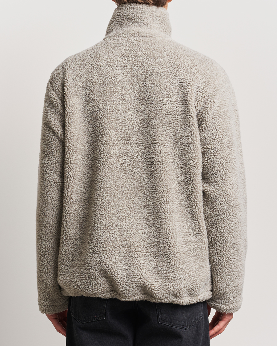 Herre | Gensere | A Day's March | Acton Pile Fleece Jacket Grey