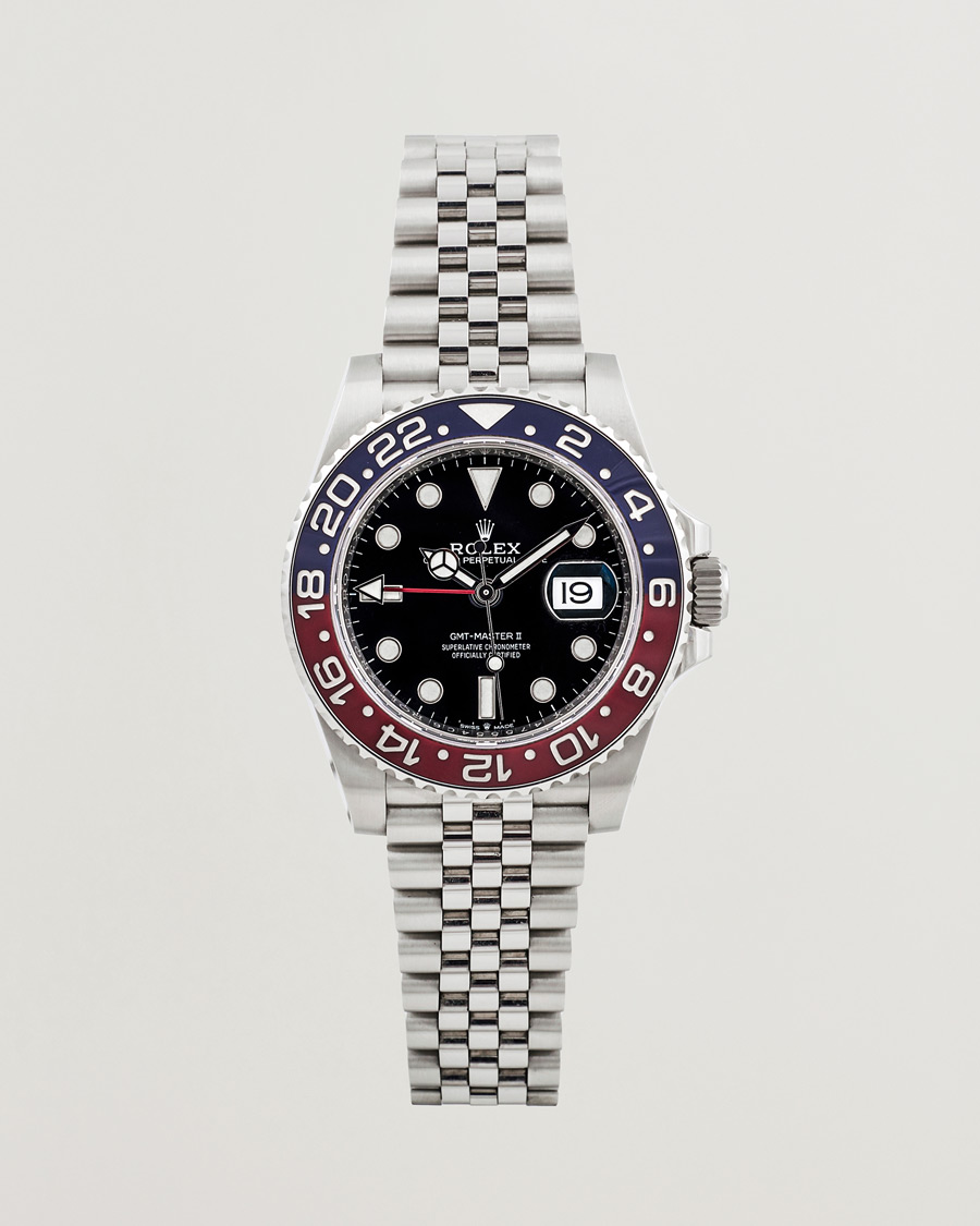 Herre | Rolex Pre-Owned GMT-MASTER II Silver | Rolex Pre-Owned | GMT-MASTER II Silver