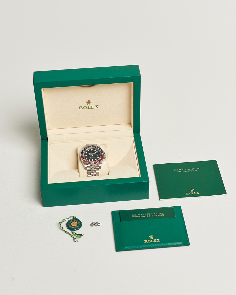 Herre | Rolex Pre-Owned GMT-MASTER II Silver | Rolex Pre-Owned | GMT-MASTER II Silver