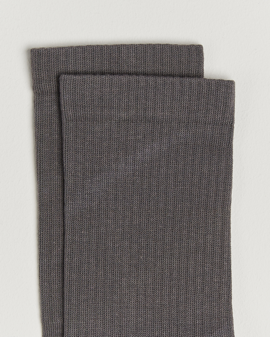 Herre | Undertøy | Sweyd | Crew Cotton Socks Grey