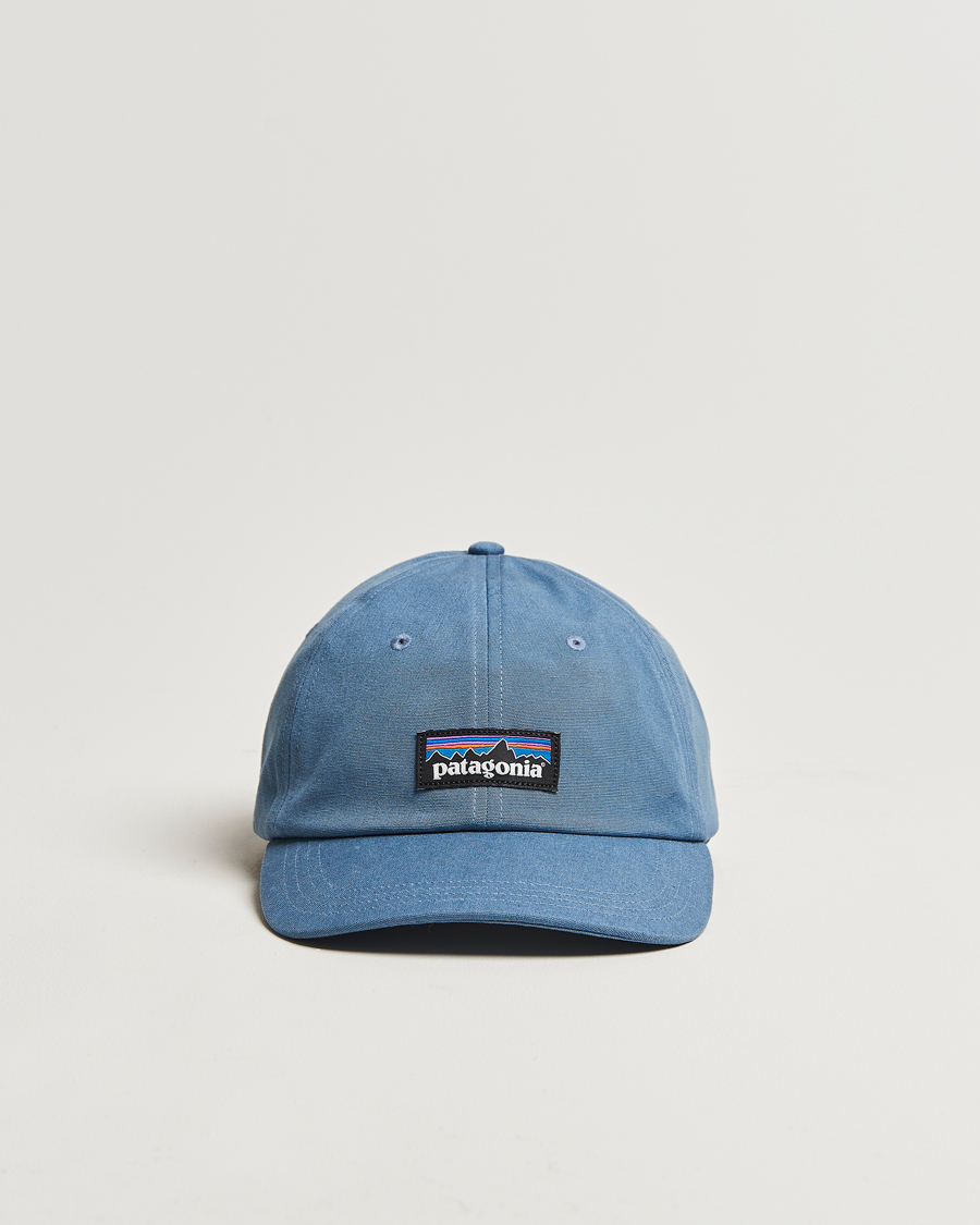 Herre | Patagonia P-6 Label Trad Cap Utility Blue | Patagonia | P-6 Label Trad Cap Utility Blue