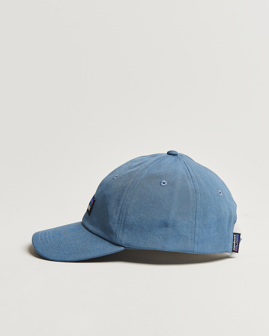 Herre | Patagonia P-6 Label Trad Cap Utility Blue | Patagonia | P-6 Label Trad Cap Utility Blue