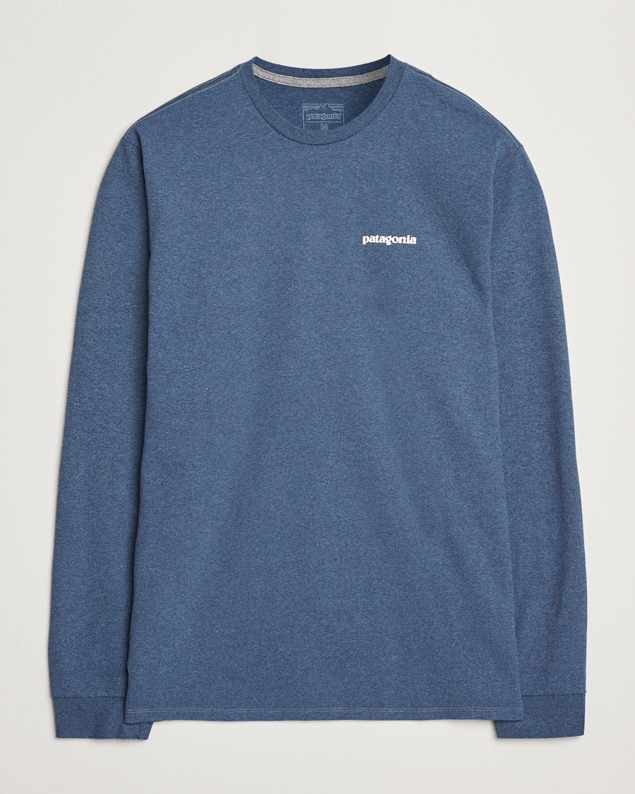 Herre | T-Shirts | Patagonia | P-6 Logo Responsibiliti T-Shirt Utility Blue