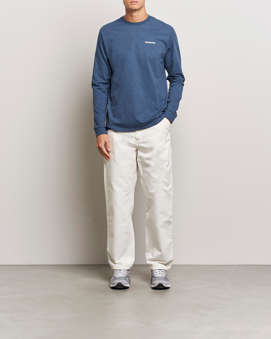 Herre | T-Shirts | Patagonia | P-6 Logo Responsibiliti T-Shirt Utility Blue