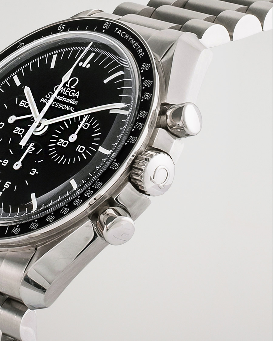 Herre | Omega Pre-Owned Speedmaster Moonwatch PRO 005 Steel Black Silver | Omega Pre-Owned | Speedmaster Moonwatch PRO 005 Steel Black Silver