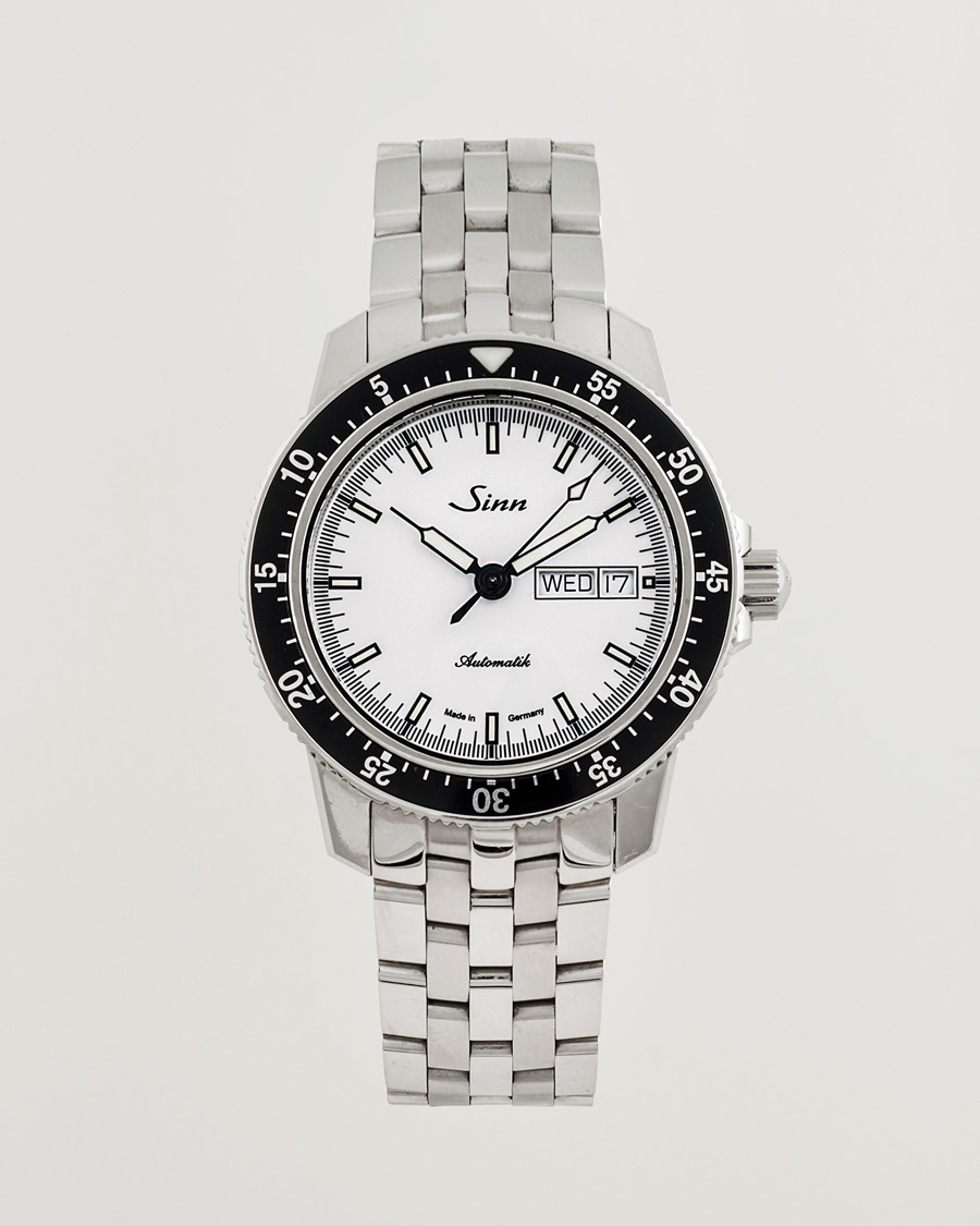 Herre | Sinn Pre-Owned 104 I W Pilot Watch 41mm Silver | Sinn Pre-Owned | 104 I W Pilot Watch 41mm Silver