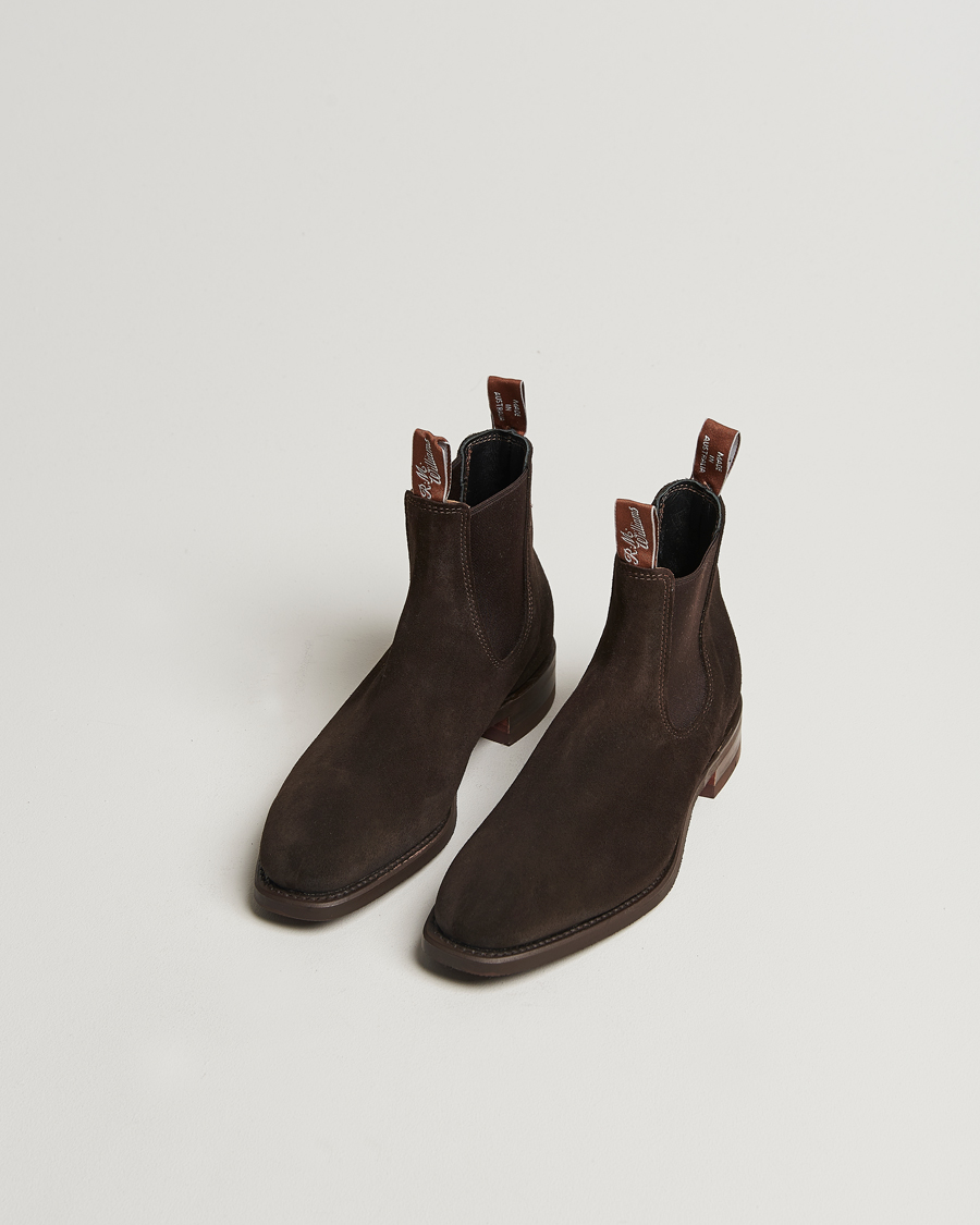Herre | Støvler | R.M.Williams | Comfort Craftsman G Boot Chocolate Suede