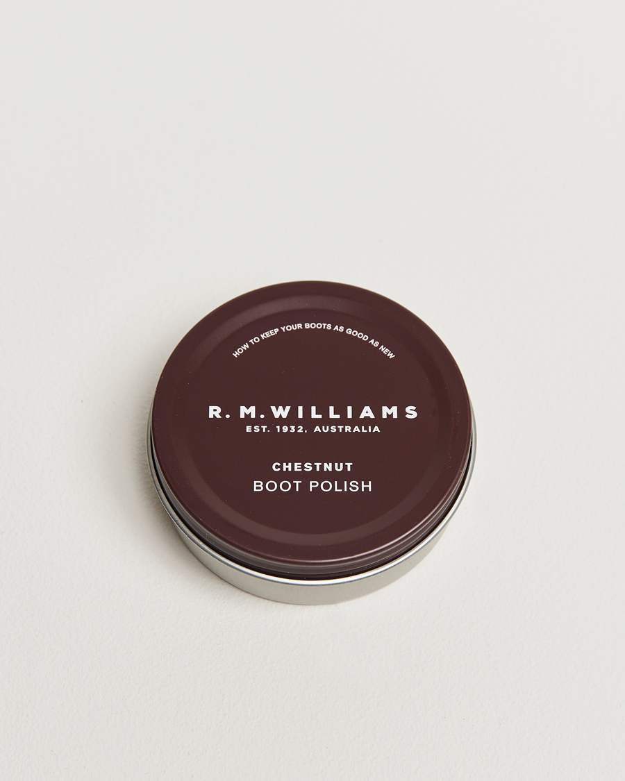 Herre | Skopleie | R.M.Williams | Stockman's Boot Polish 70ml Chestnut