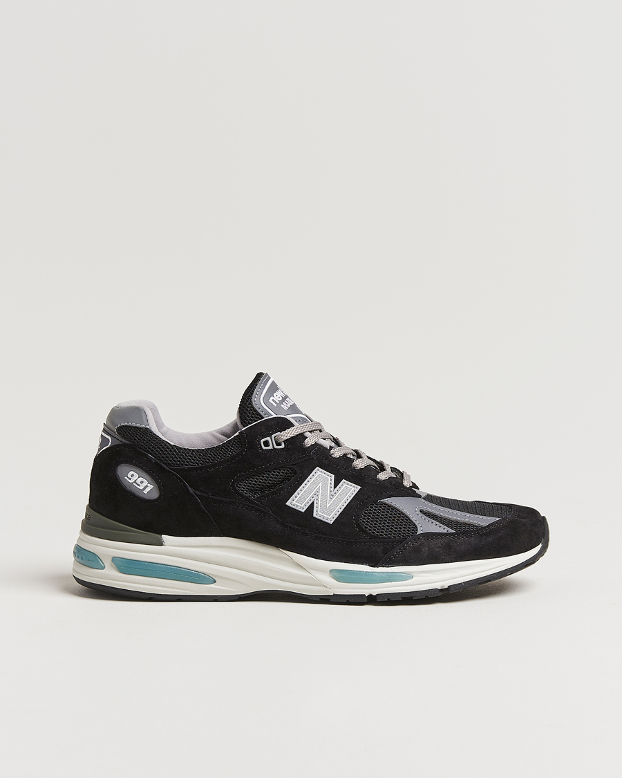 Herre | Sneakers | New Balance Made In US & UK | New Balance Made in UK 991v2 Sneakers Black