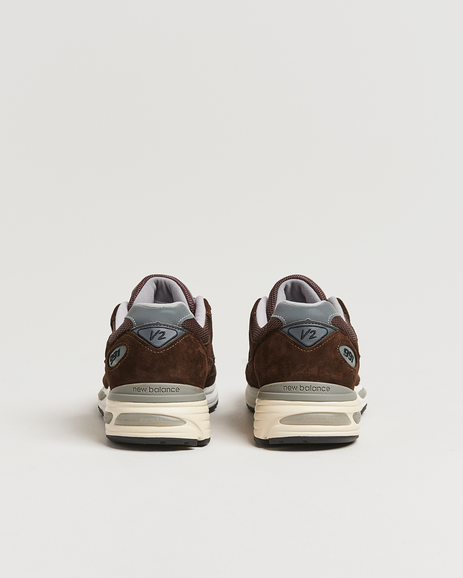 Herre | Sneakers | New Balance Made In US & UK | New Balance Made In UK U991V2 Sneakers Brown