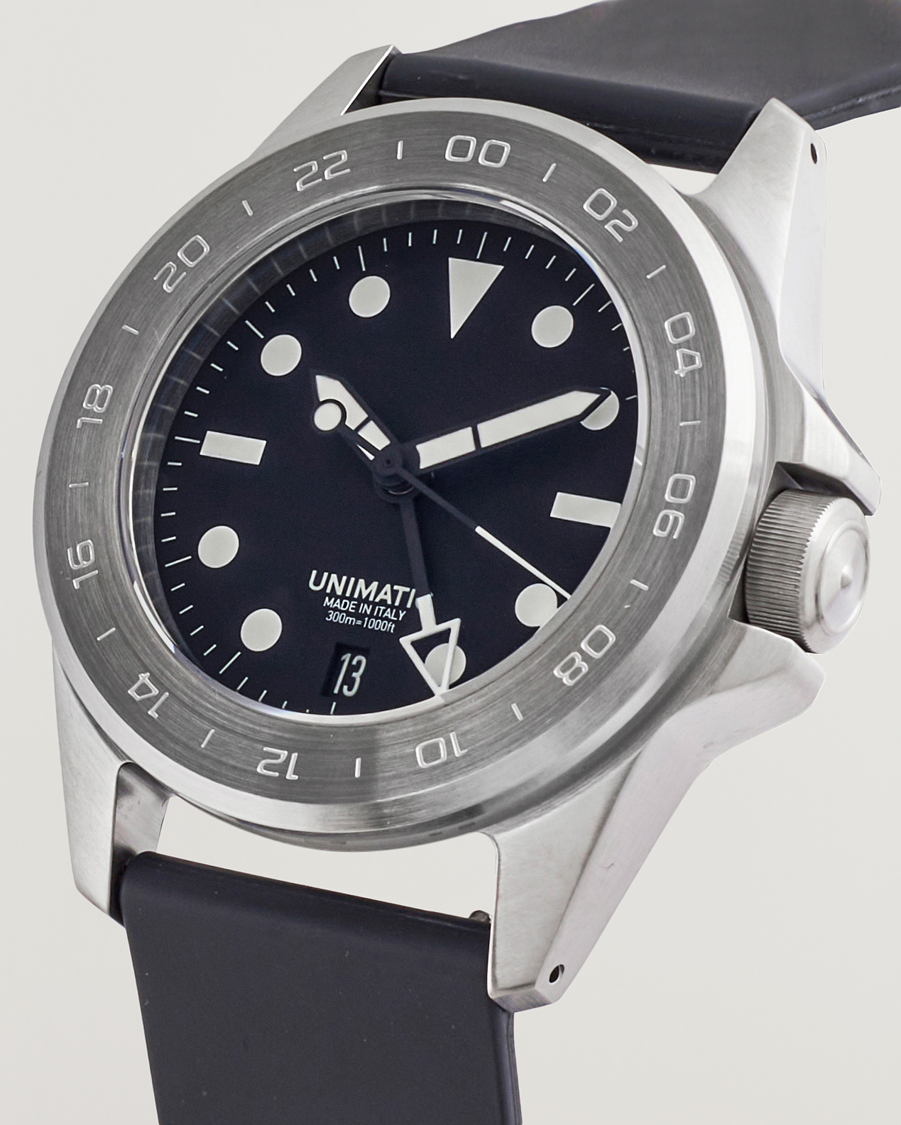 Herre | UNIMATIC Modello Quattro GMT Limited Watch Black | UNIMATIC | Modello Quattro GMT Limited Watch Black