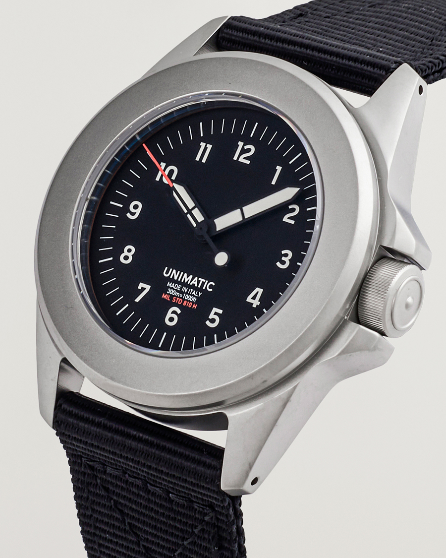 Herre | UNIMATIC UT4 Toolwatch Black | UNIMATIC | UT4 Toolwatch Black