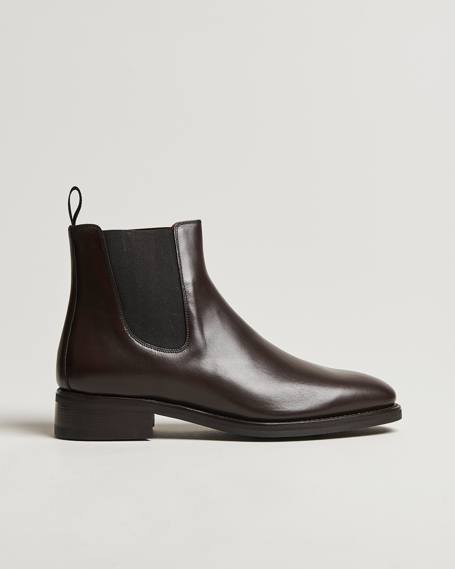 Herre | Oscar Jacobson Chelsea Boots Dark Mud Brown | Oscar Jacobson | Chelsea Boots Dark Mud Brown