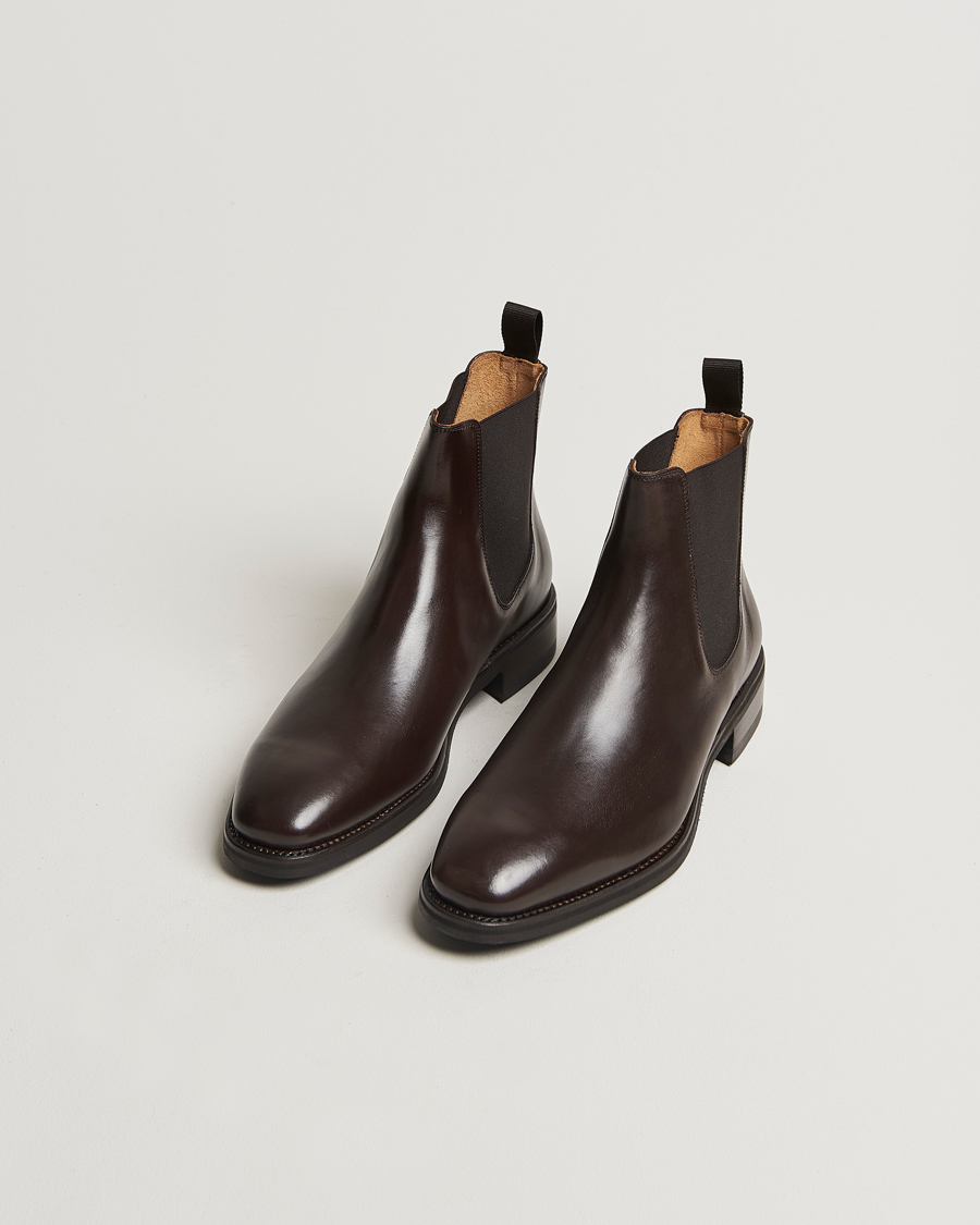 Herre | Oscar Jacobson Chelsea Boots Dark Mud Brown | Oscar Jacobson | Chelsea Boots Dark Mud Brown