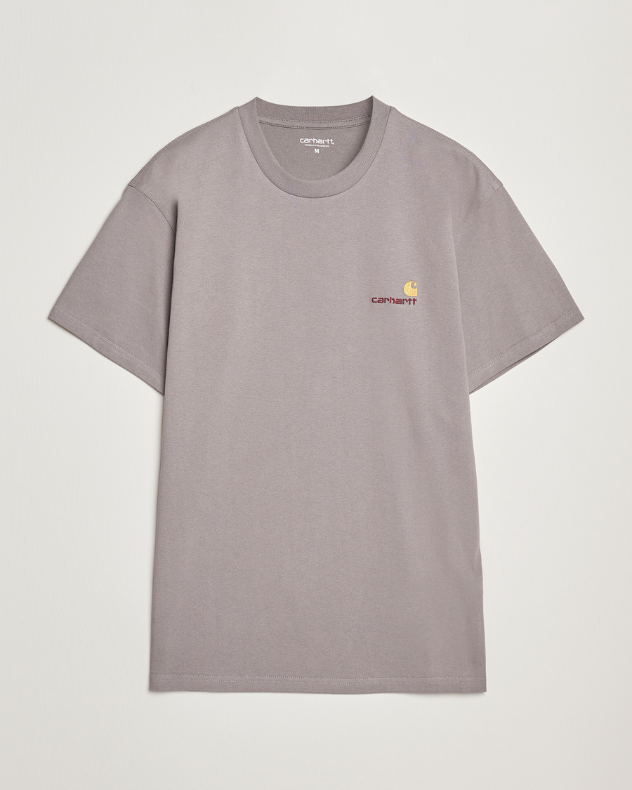 Herre | T-Shirts | Carhartt WIP | American Script T-Shirt Yosemite