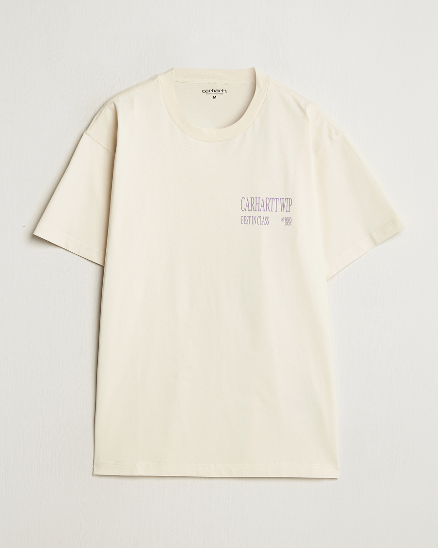 Herre | T-Shirts | Carhartt WIP | Best in Class T-Shirt Natural