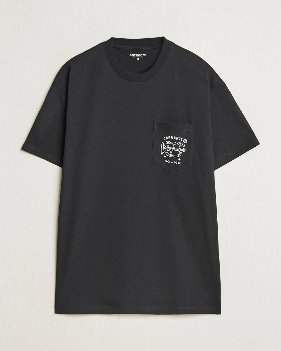 Herre | T-Shirts | Carhartt WIP | Fragment Pocket T-Shirt Black