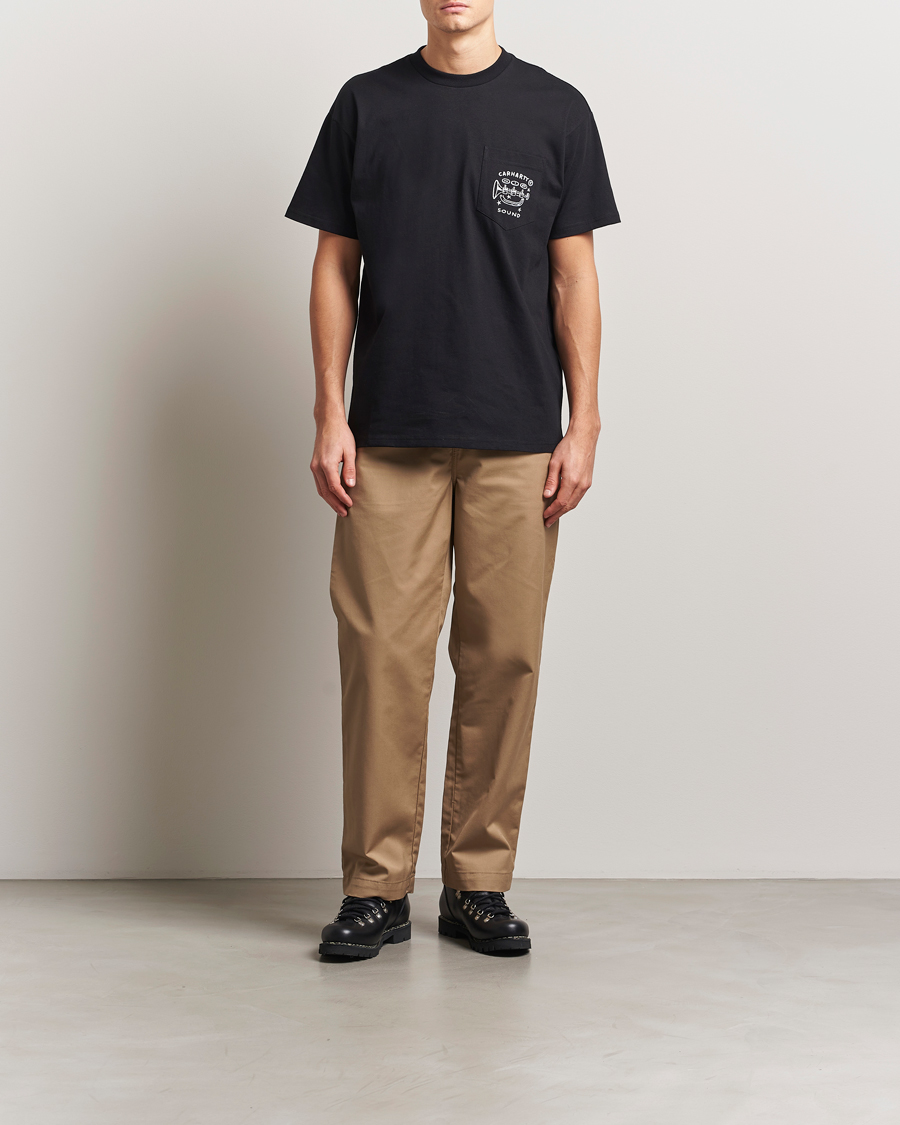 Herre | T-Shirts | Carhartt WIP | Fragment Pocket T-Shirt Black