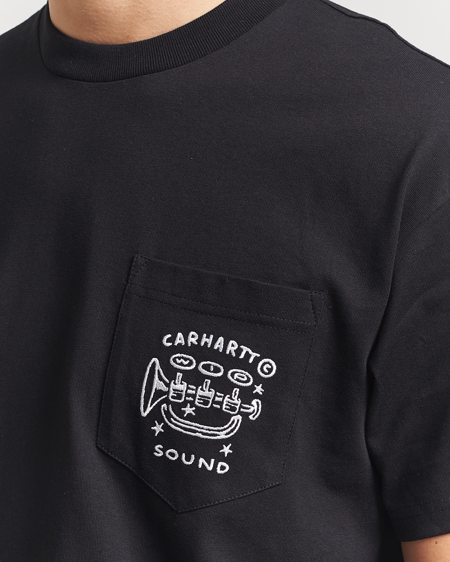 Herre | T-Shirts | Carhartt WIP | Fragment Pocket T-Shirt Black