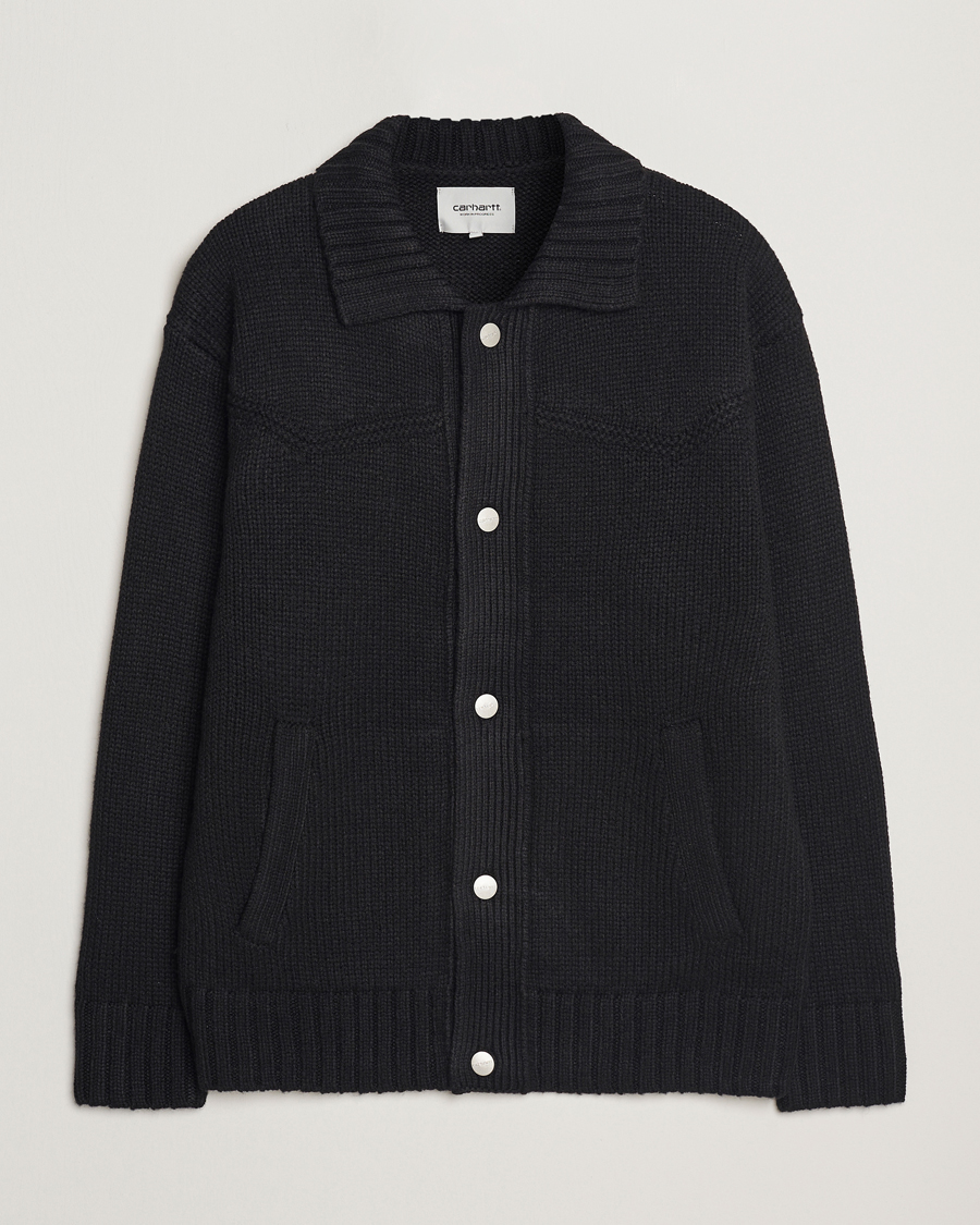 Herre | Gensere | Carhartt WIP | Santa Fe Cardigan Black