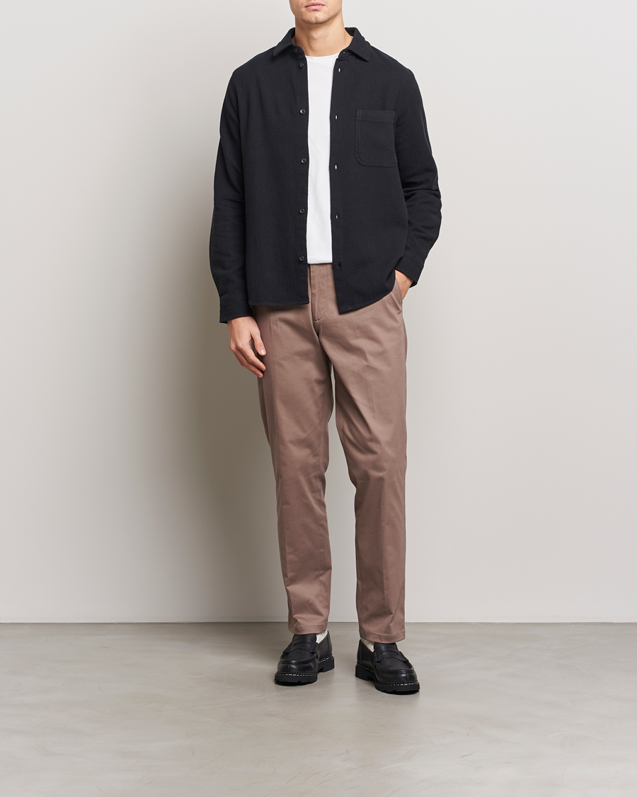 Herre | Bukser | LES DEUX | Como Reg Cotton Pants Walnut