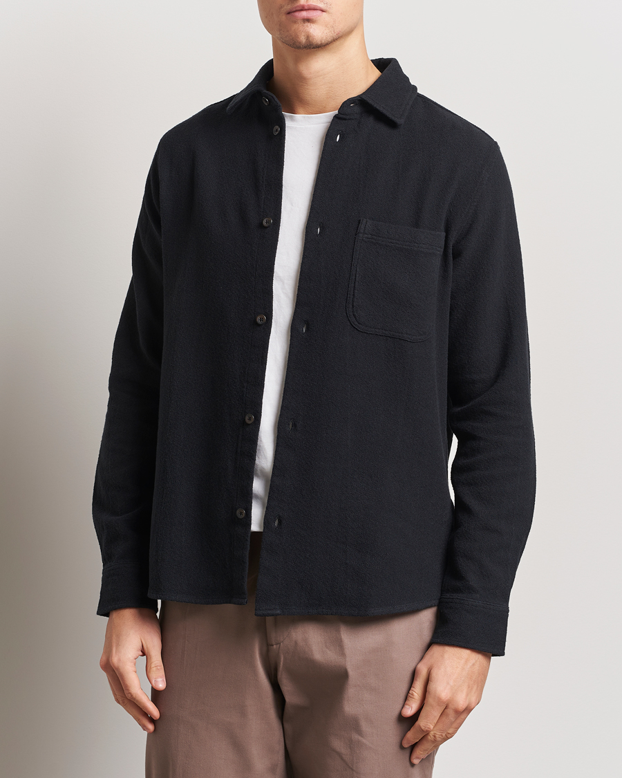Herre | Skjorter | LES DEUX | Kash Structure Shirt Black