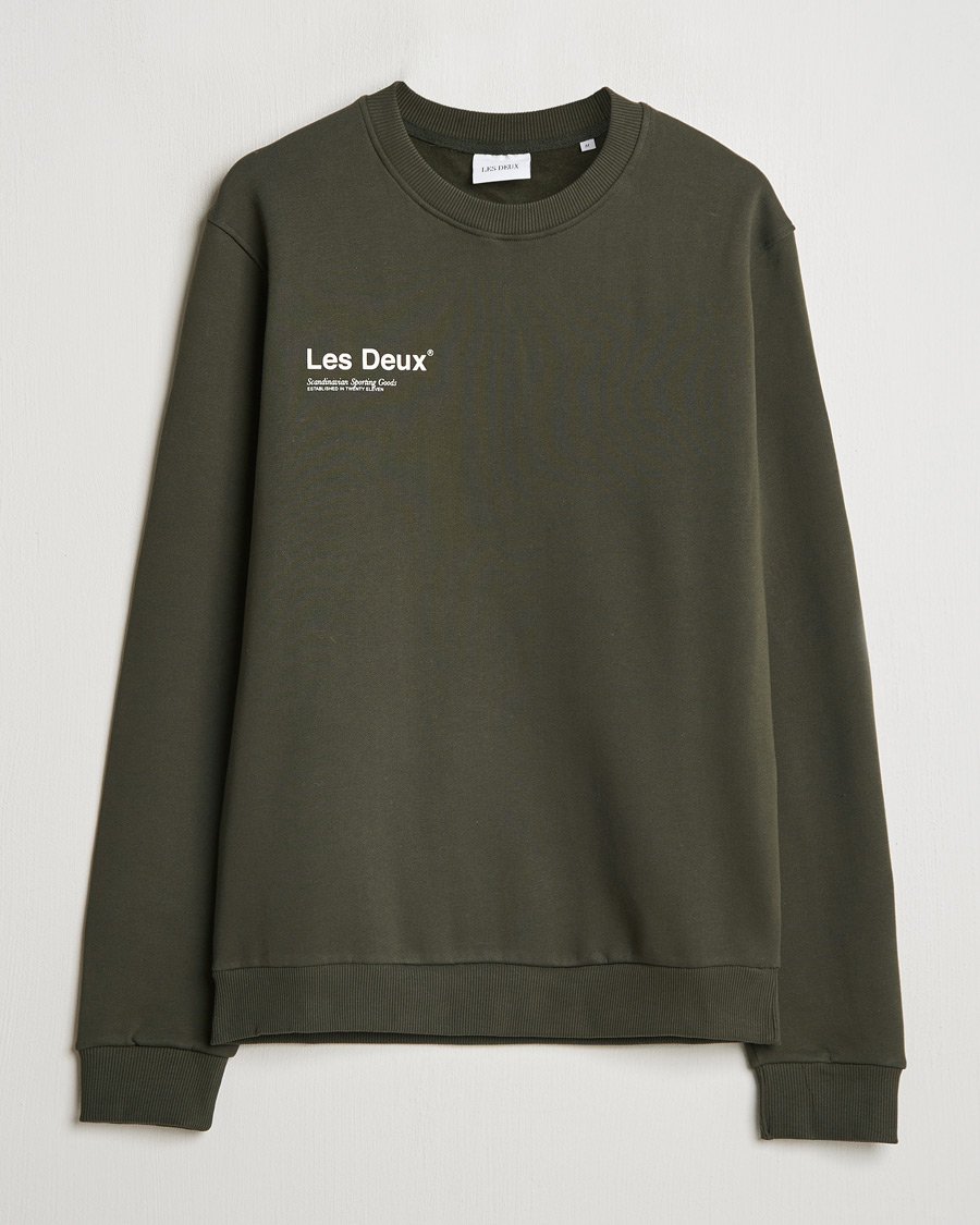 Herre | Gensere | LES DEUX | Brody Printed Sweatshirt 2.0 Rosin