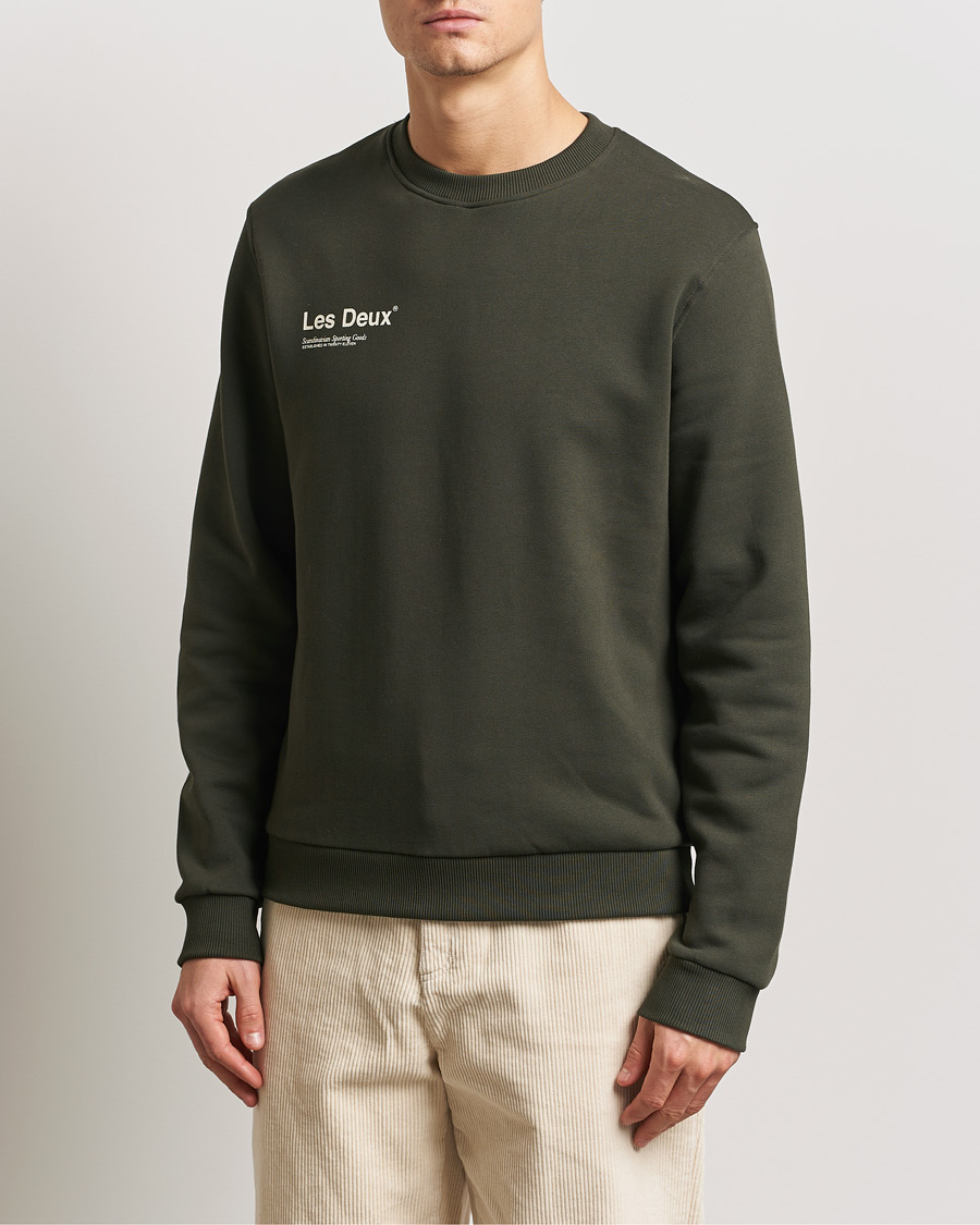 Herre | Gensere | LES DEUX | Brody Printed Sweatshirt 2.0 Rosin