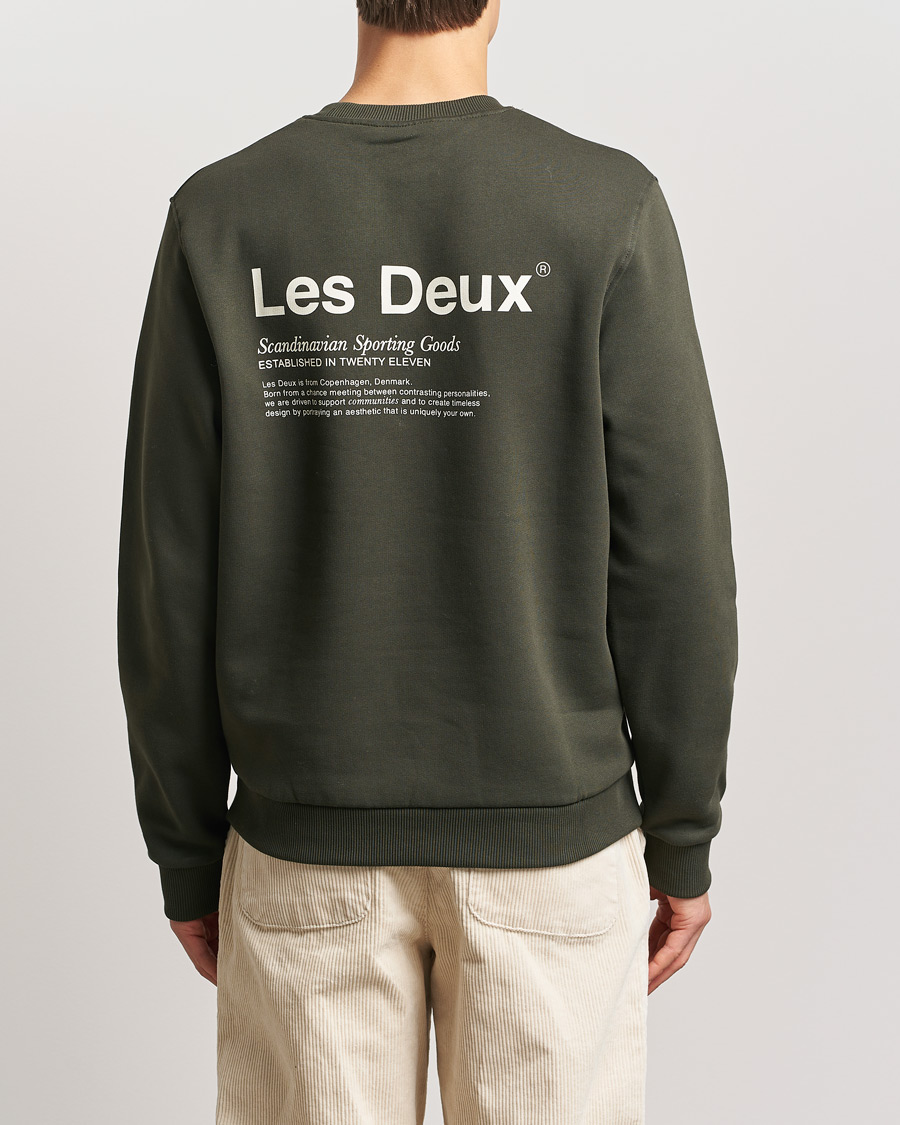 Herre | Gensere | LES DEUX | Brody Printed Sweatshirt 2.0 Rosin