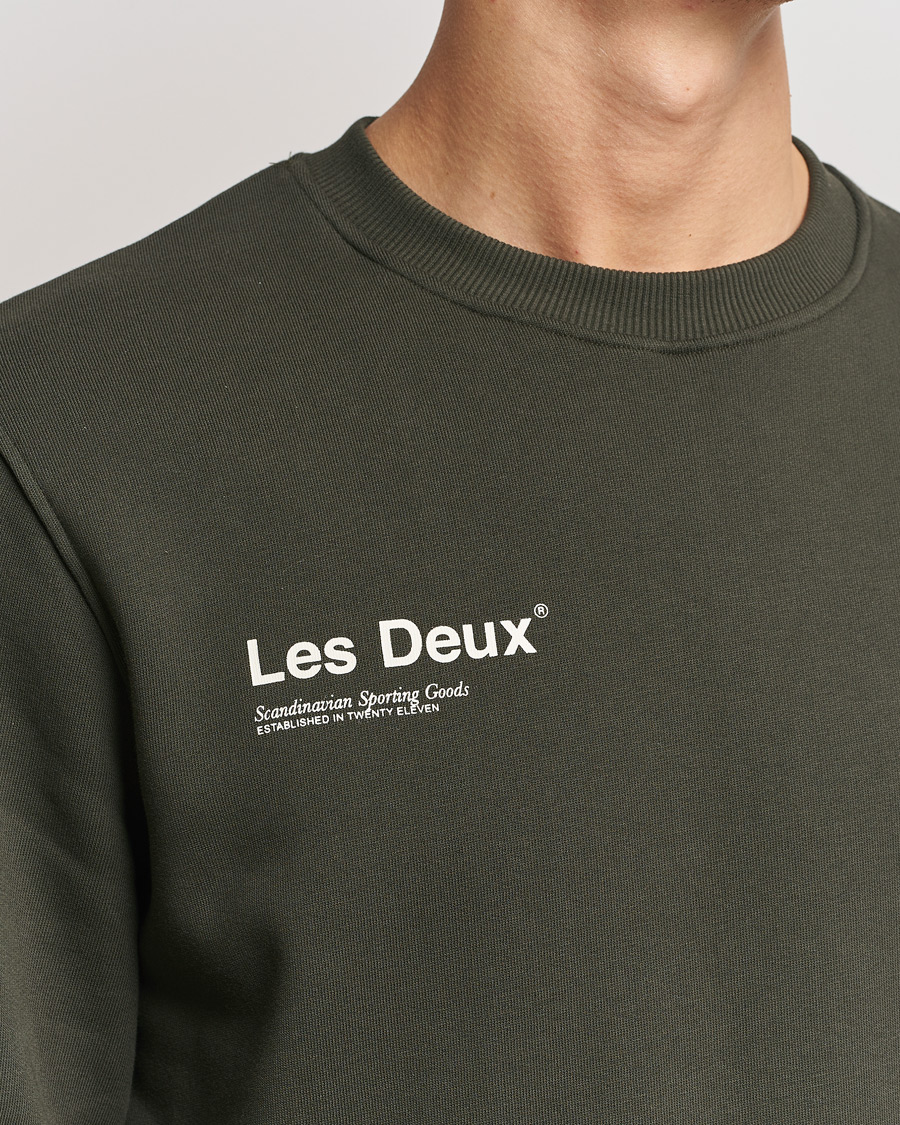 Herre | Gensere | LES DEUX | Brody Printed Sweatshirt 2.0 Rosin
