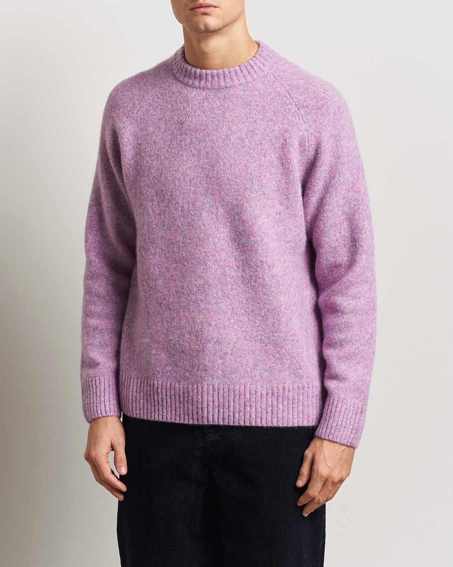 Herre | Gensere | LES DEUX | Gilbert Roundneck Knit Oyster Rose Melange